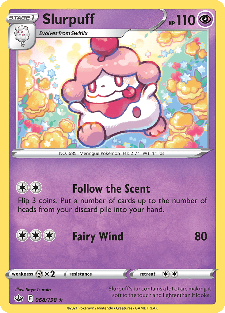 Slurpuff, kortbilde fra pokemontcg.io