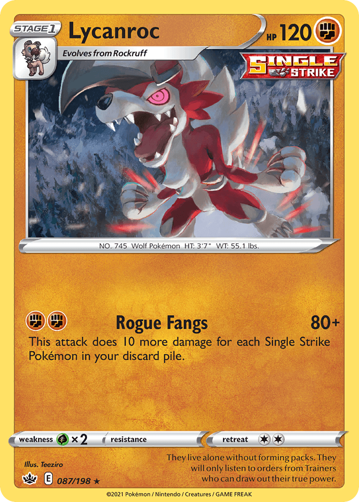 Lycanroc, kortbilde fra pokemontcg.io