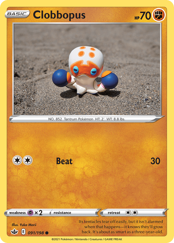 Clobbopus, kortbilde fra pokemontcg.io