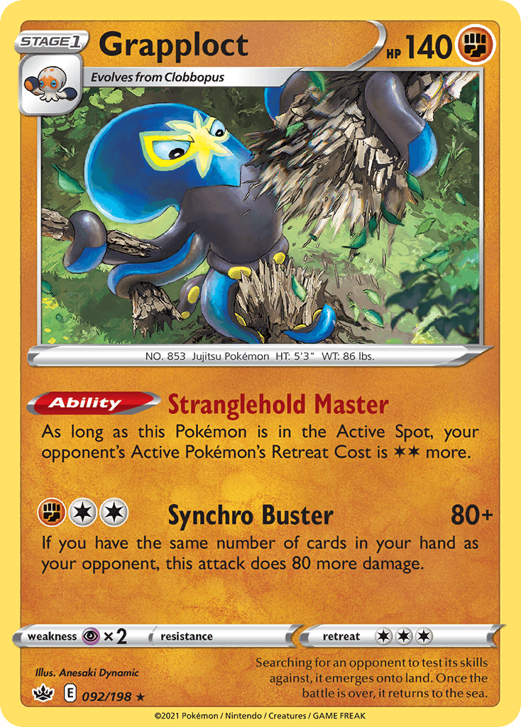 Grapploct, kortbilde fra pokemontcg.io