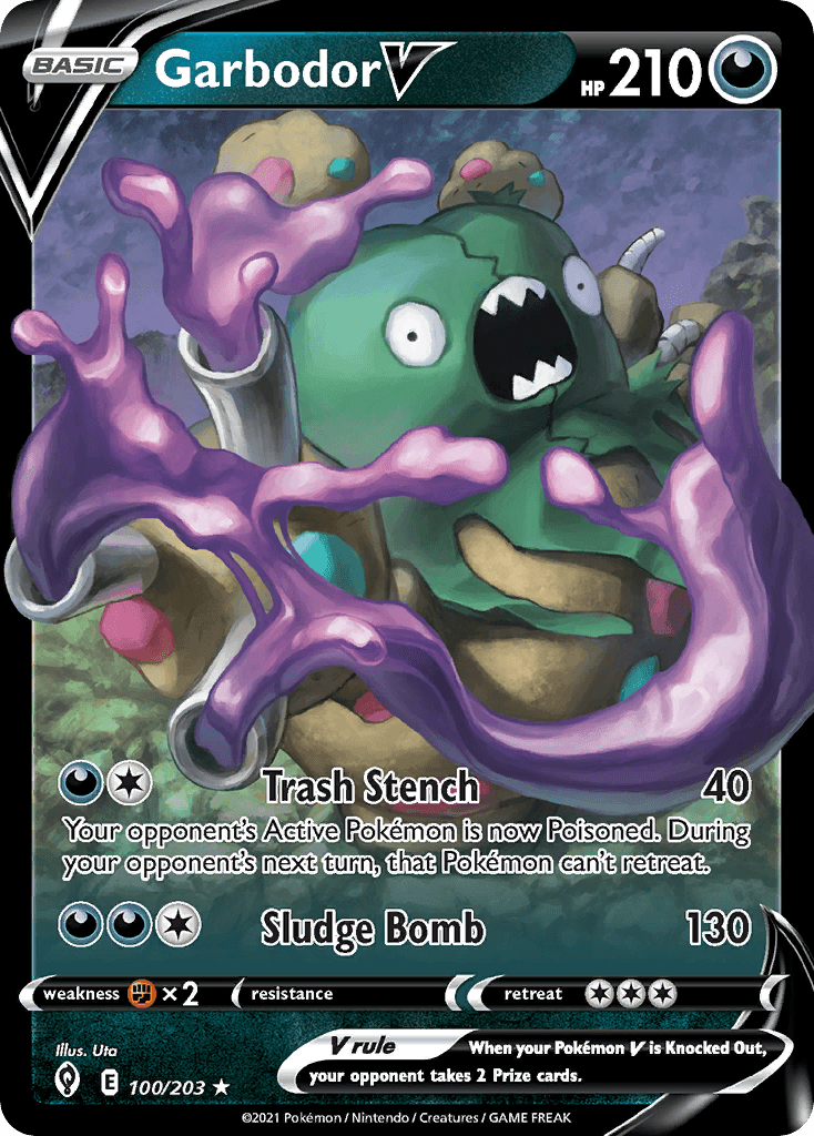 Garbodor V, kortbilde fra pokemontcg.io