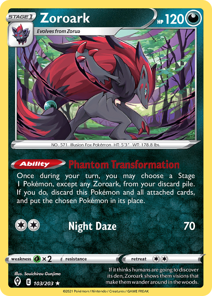 Zoroark, kortbilde fra pokemontcg.io