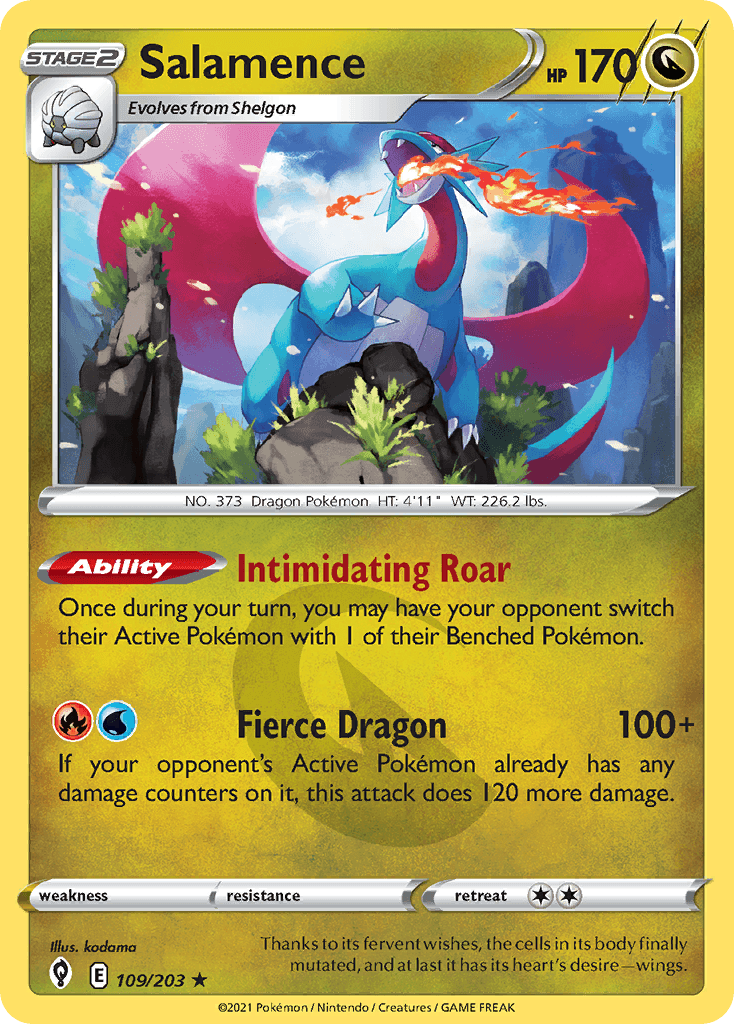 Salamence, kortbilde fra pokemontcg.io