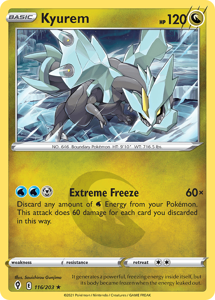 Kyurem, kortbilde fra pokemontcg.io