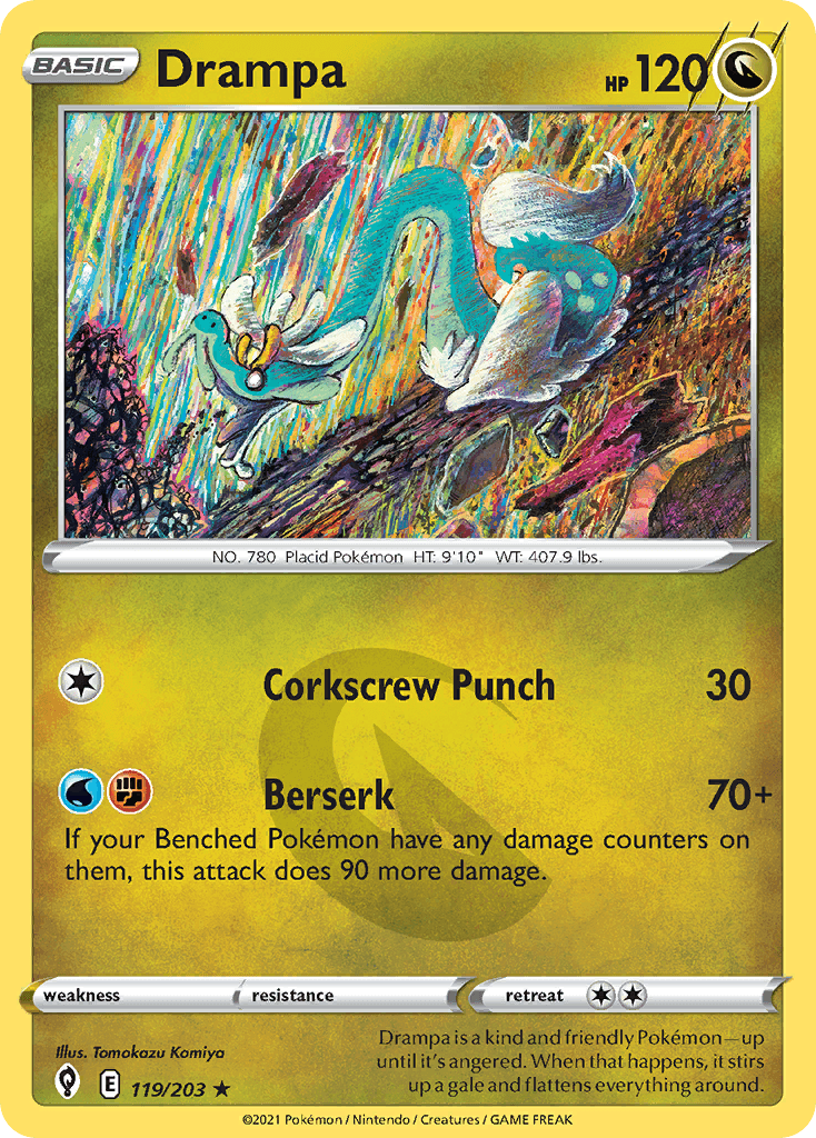 Drampa, kortbilde fra pokemontcg.io