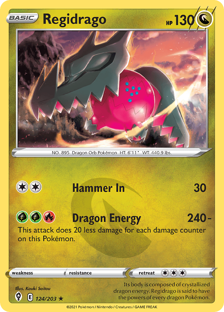 Regidrago, kortbilde fra pokemontcg.io