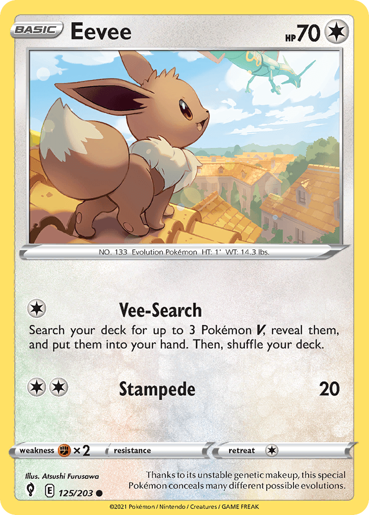Eevee, kortbilde fra pokemontcg.io