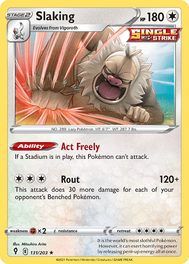 Slaking, kortbilde fra pokemontcg.io