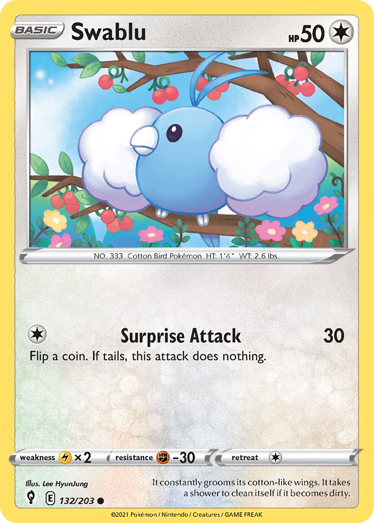 Swablu, kortbilde fra pokemontcg.io