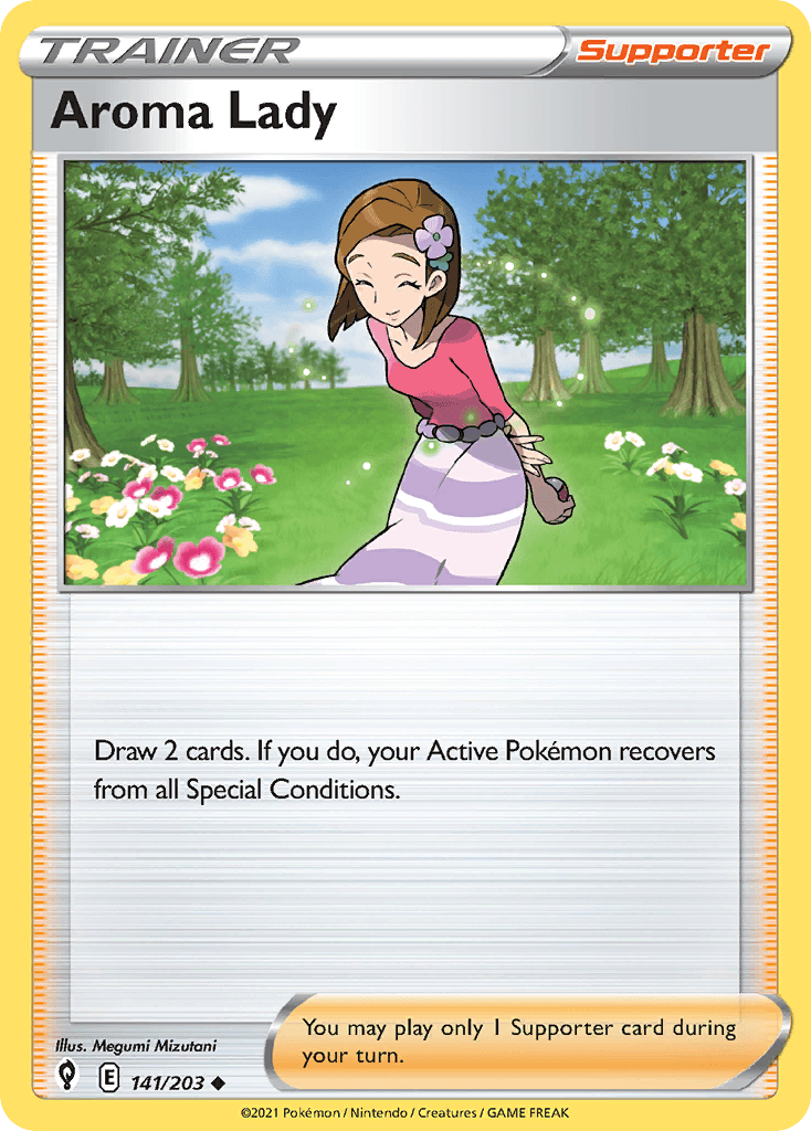 Aroma Lady, kortbilde fra pokemontcg.io