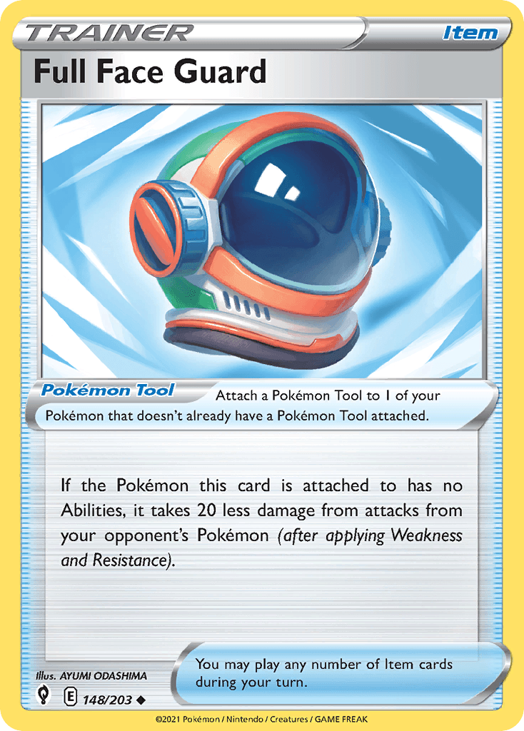 Full Face Guard, kortbilde fra pokemontcg.io