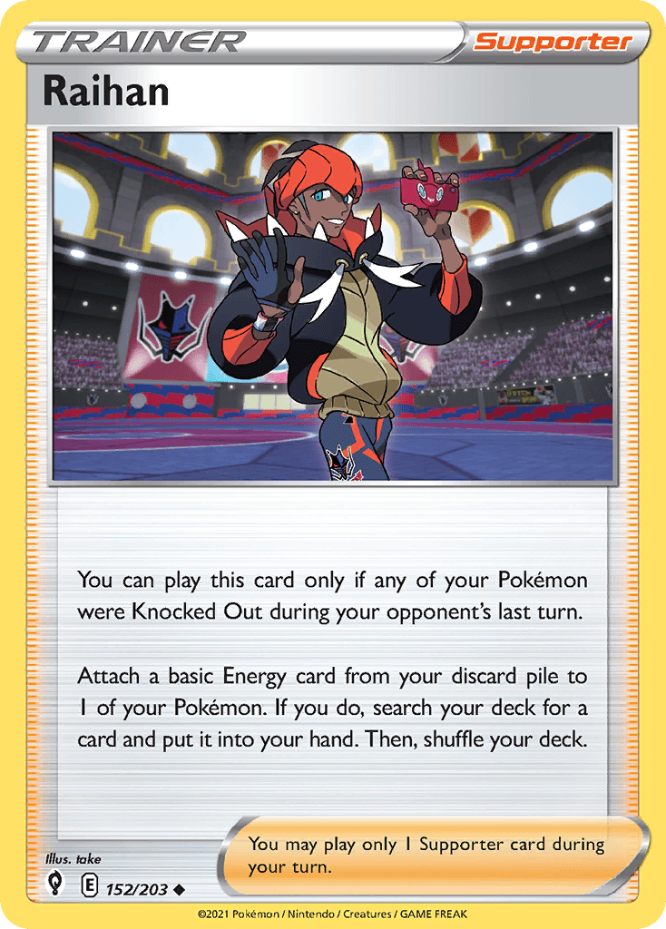 Raihan, kortbilde fra pokemontcg.io