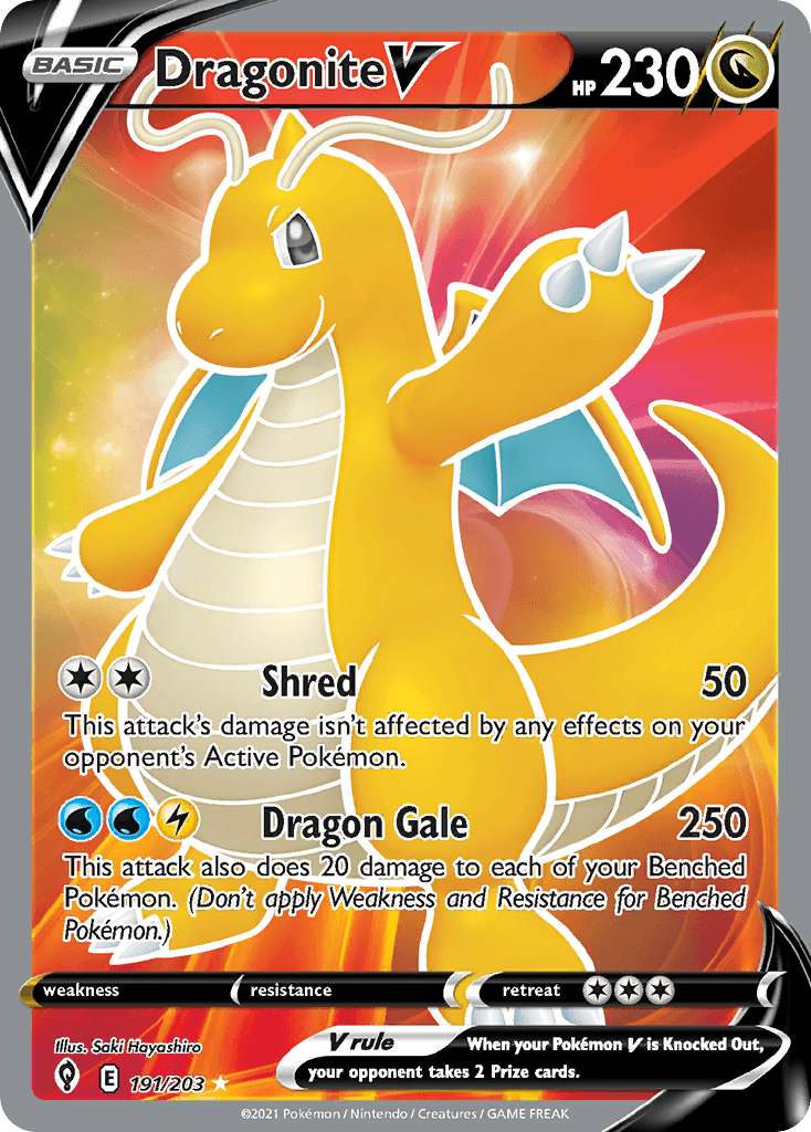 Dragonite V, kortbilde fra pokemontcg.io