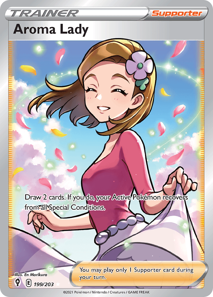 Aroma Lady, kortbilde fra pokemontcg.io