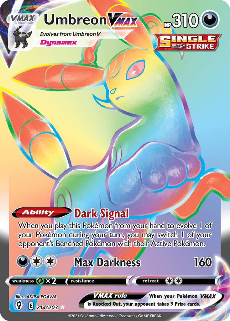 Umbreon VMAX, kortbilde fra pokemontcg.io