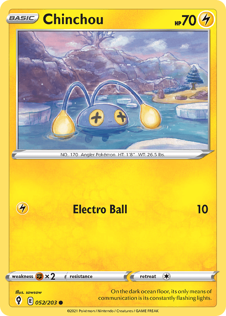 Chinchou, kortbilde fra pokemontcg.io