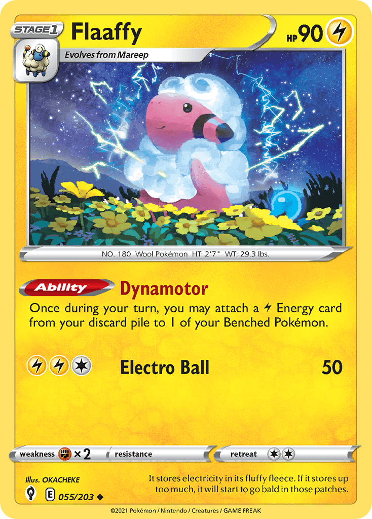 Flaaffy, kortbilde fra pokemontcg.io