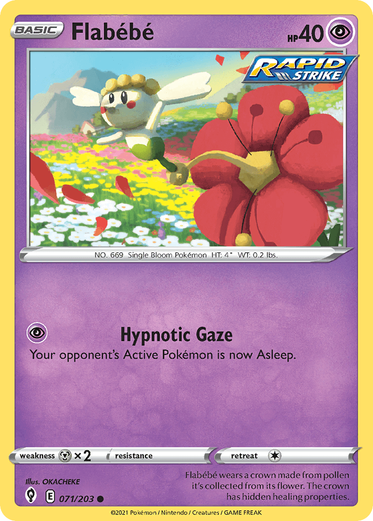 Flabébé, kortbilde fra pokemontcg.io