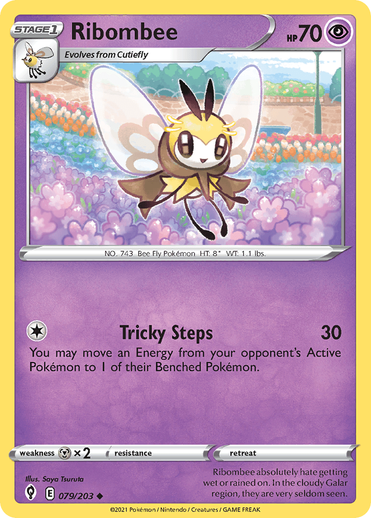 Ribombee, kortbilde fra pokemontcg.io