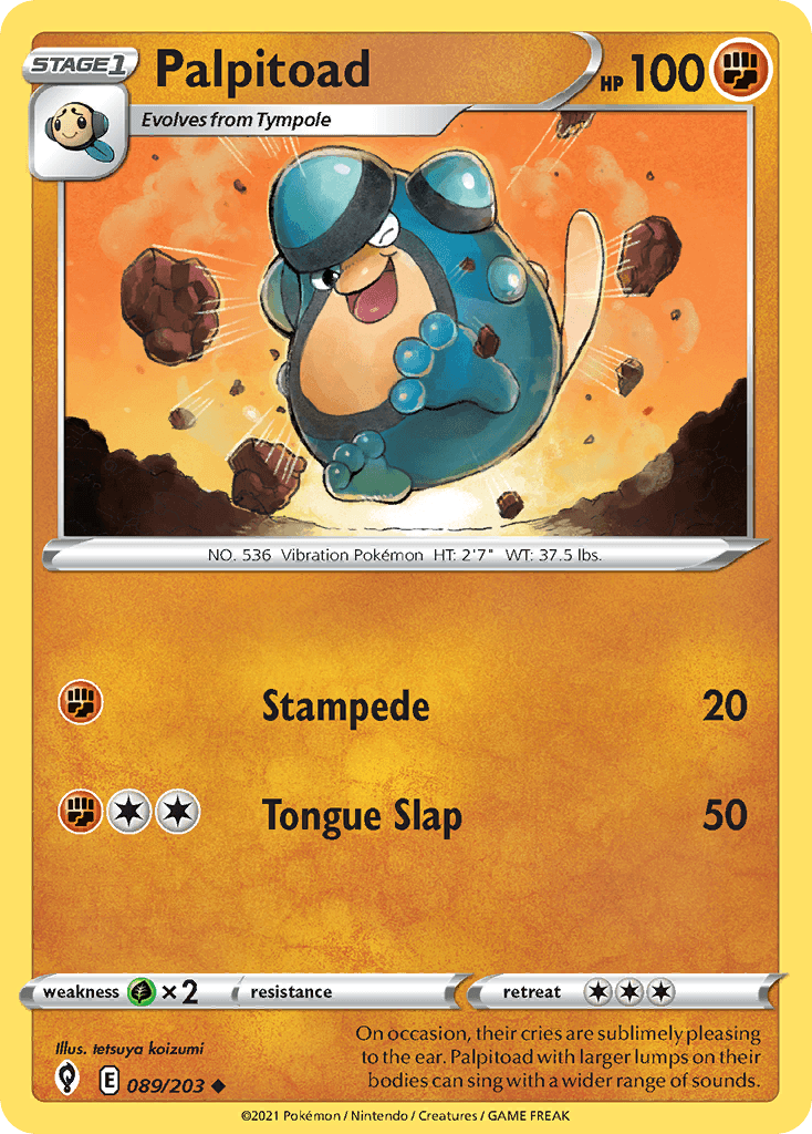 Palpitoad, kortbilde fra pokemontcg.io