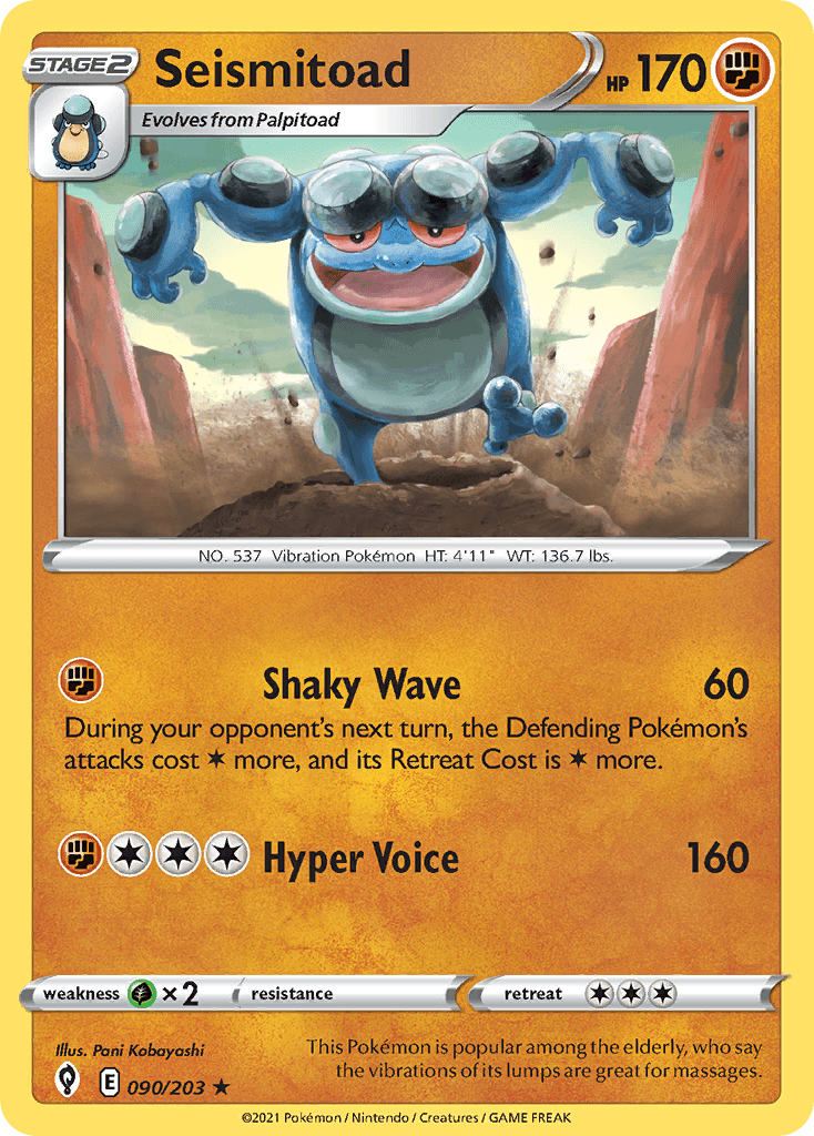 Seismitoad, kortbilde fra pokemontcg.io