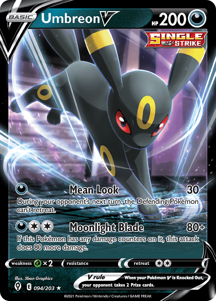 Umbreon V, kortbilde fra pokemontcg.io