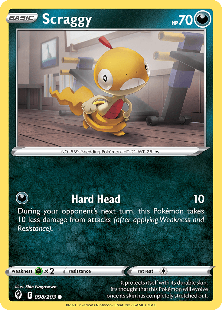 Scraggy, kortbilde fra pokemontcg.io