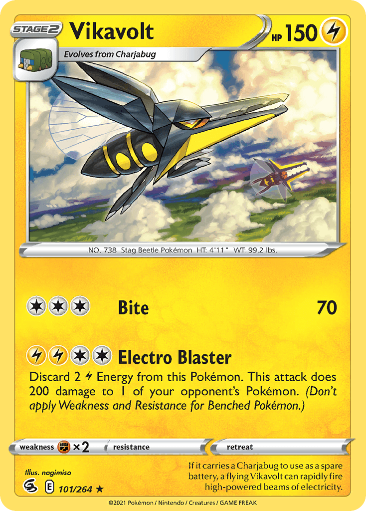 Vikavolt, kortbilde fra pokemontcg.io