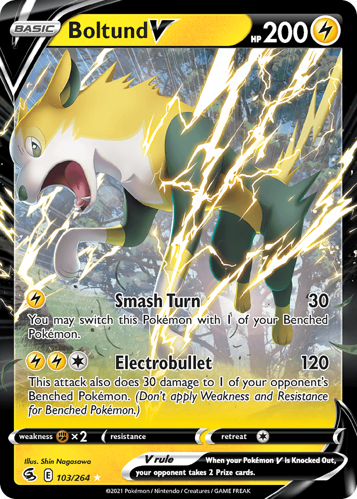Boltund V, kortbilde fra pokemontcg.io