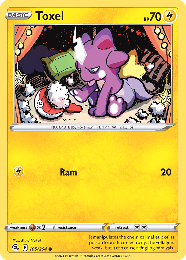 Toxel, kortbilde fra pokemontcg.io