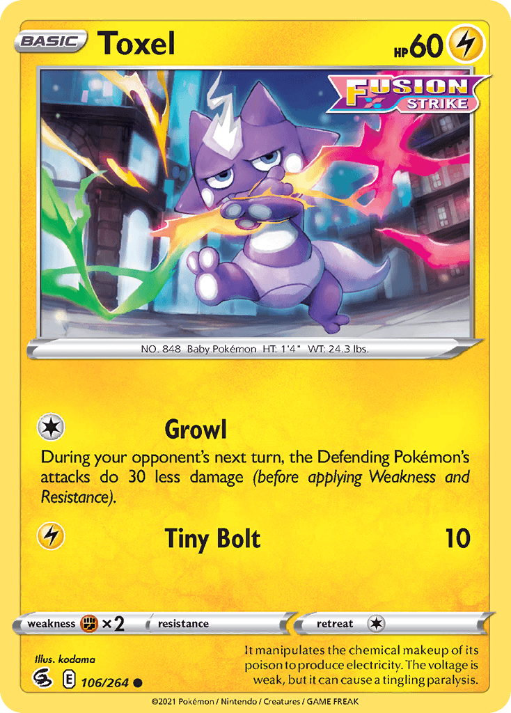 Toxel, kortbilde fra pokemontcg.io