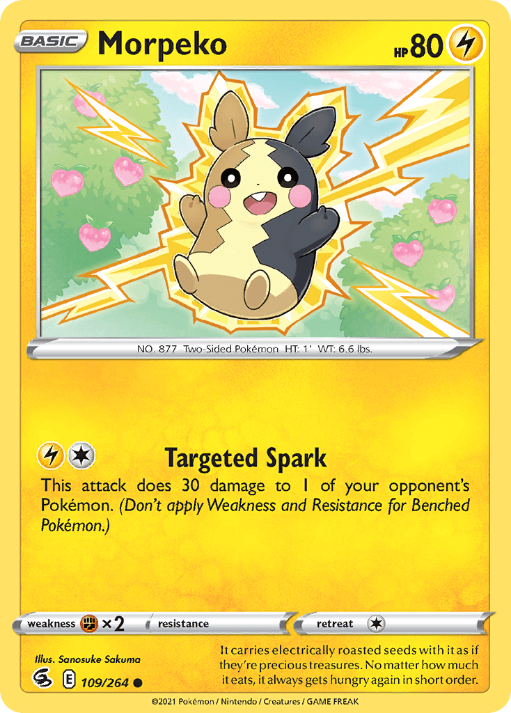 Morpeko, kortbilde fra pokemontcg.io