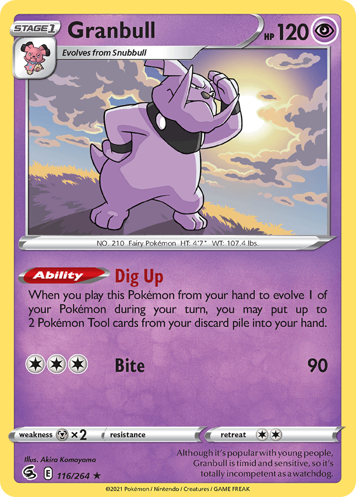 Granbull, kortbilde fra pokemontcg.io