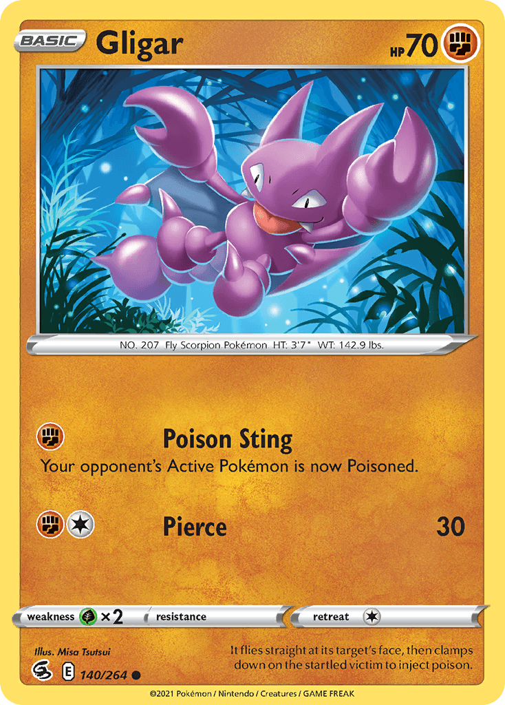 Gligar, kortbilde fra pokemontcg.io