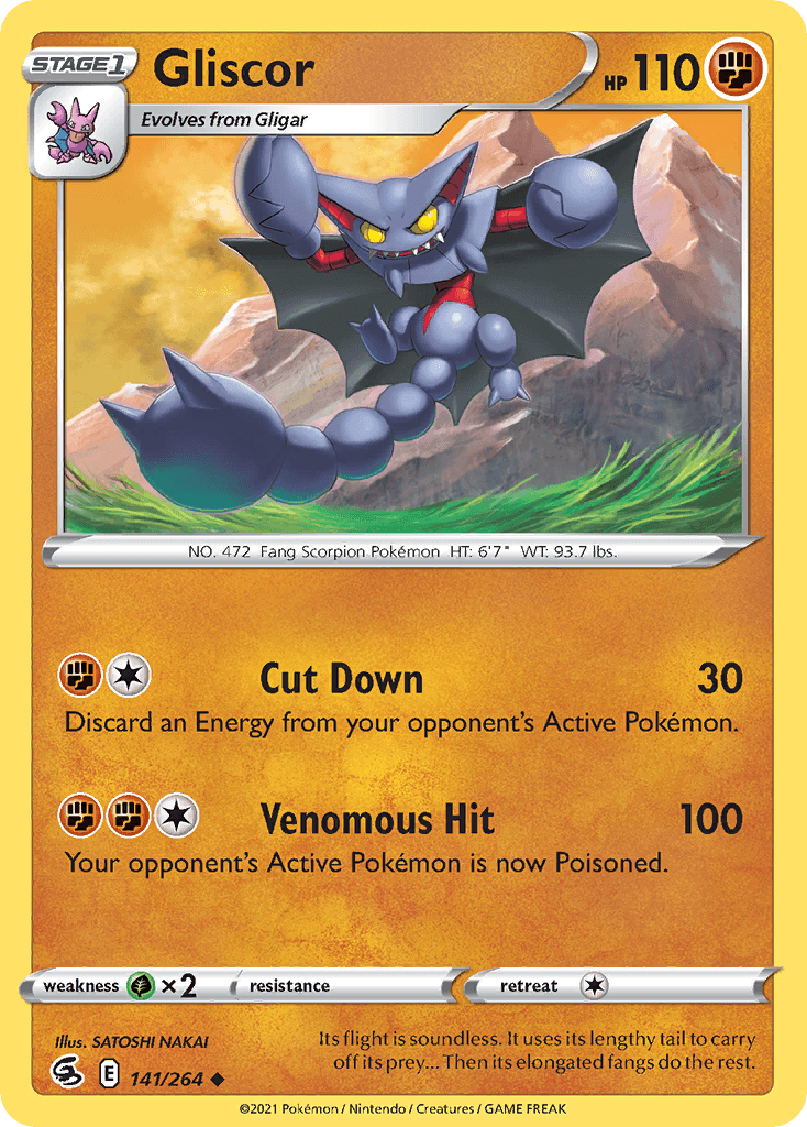 Gliscor, kortbilde fra pokemontcg.io
