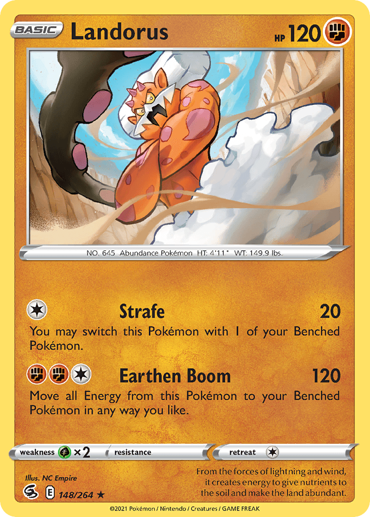 Landorus, kortbilde fra pokemontcg.io