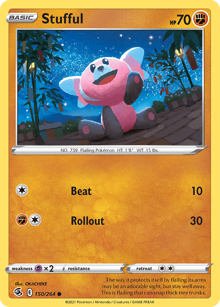 Stufful, kortbilde fra pokemontcg.io