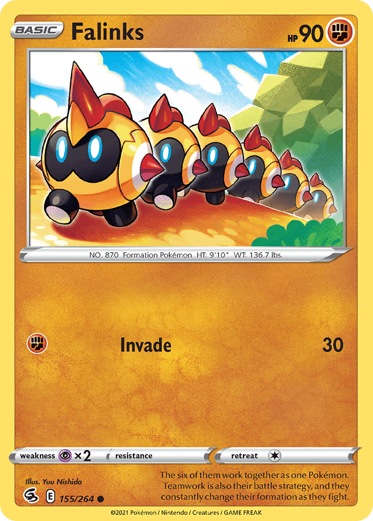 Falinks, kortbilde fra pokemontcg.io