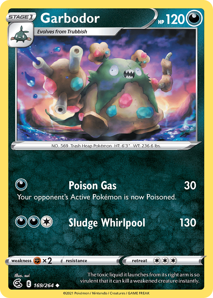 Garbodor, kortbilde fra pokemontcg.io