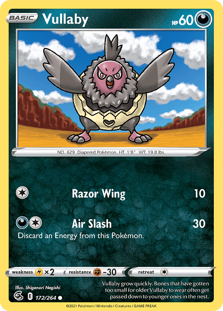 Vullaby, kortbilde fra pokemontcg.io