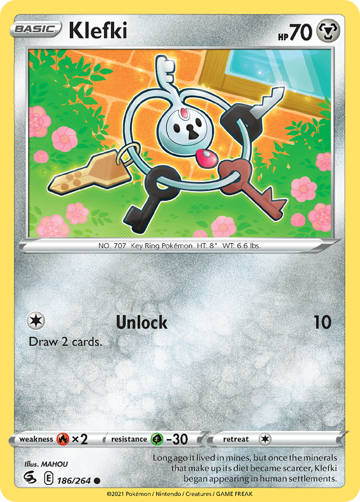 Klefki, kortbilde fra pokemontcg.io