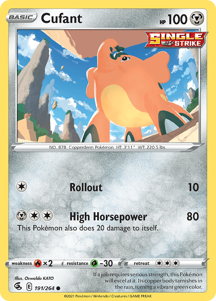 Cufant, kortbilde fra pokemontcg.io