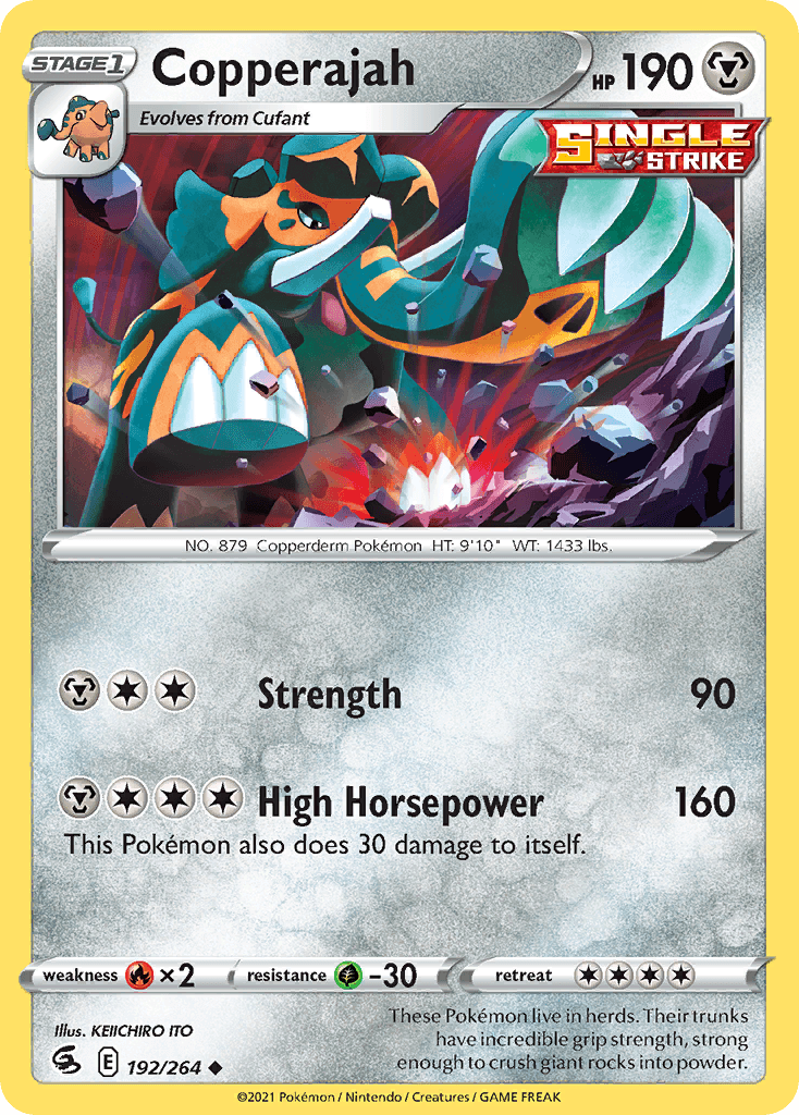 Copperajah, kortbilde fra pokemontcg.io