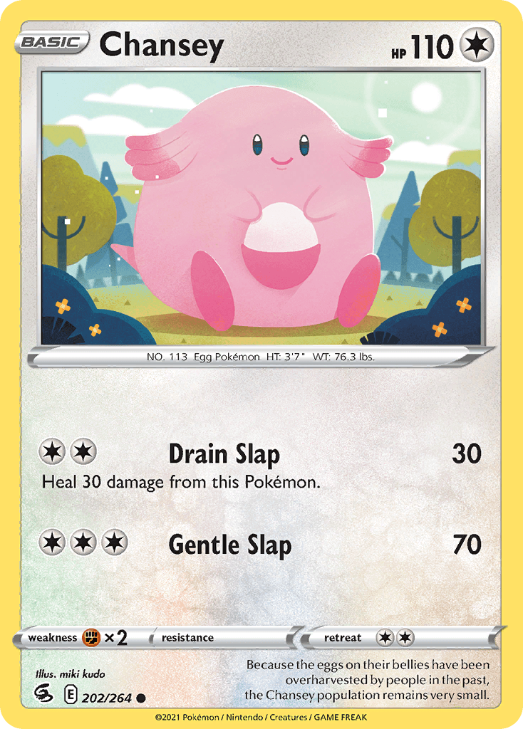 Chansey, kortbilde fra pokemontcg.io