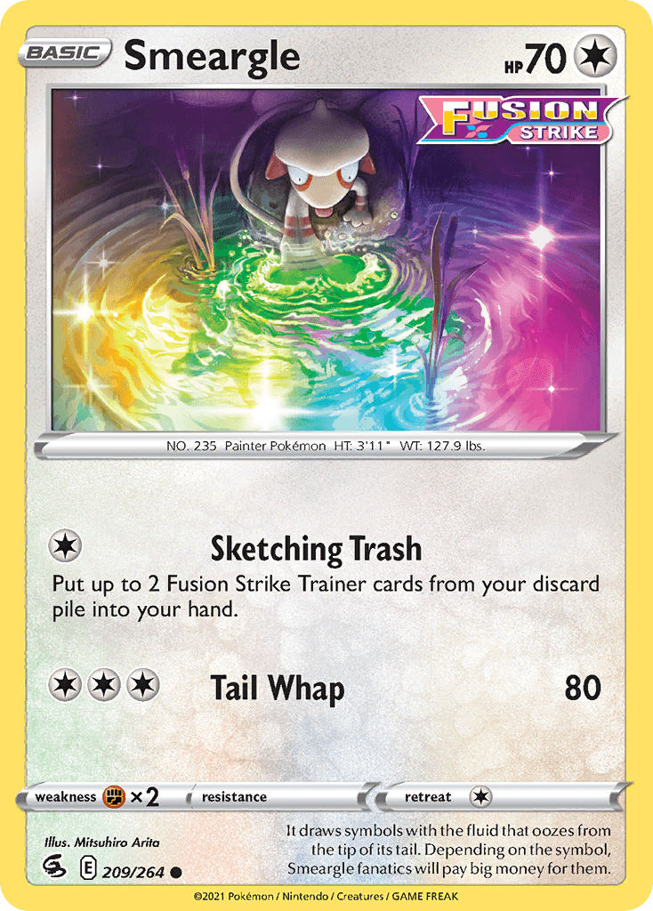 Smeargle, kortbilde fra pokemontcg.io