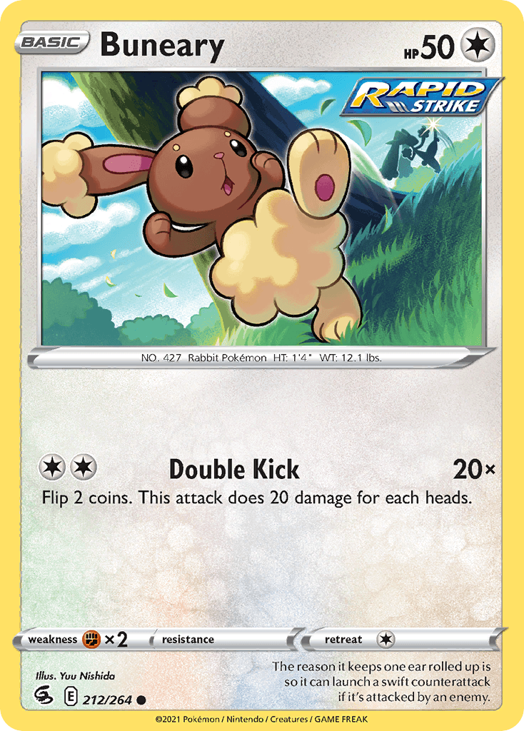 Buneary, kortbilde fra pokemontcg.io