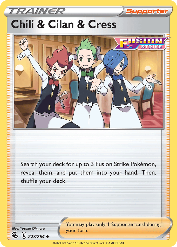 Chili & Cilan & Cress, kortbilde fra pokemontcg.io