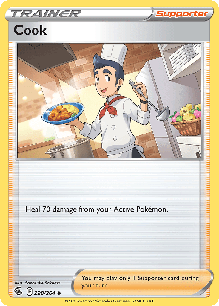 Cook, kortbilde fra pokemontcg.io