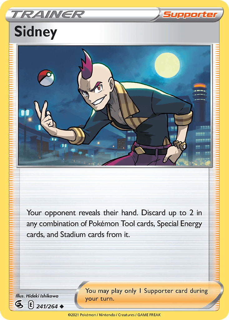 Sidney, kortbilde fra pokemontcg.io