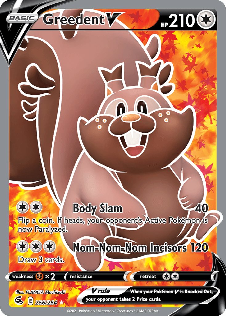 Greedent V, kortbilde fra pokemontcg.io